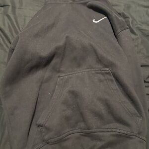Nike all black hoodie pullover size M